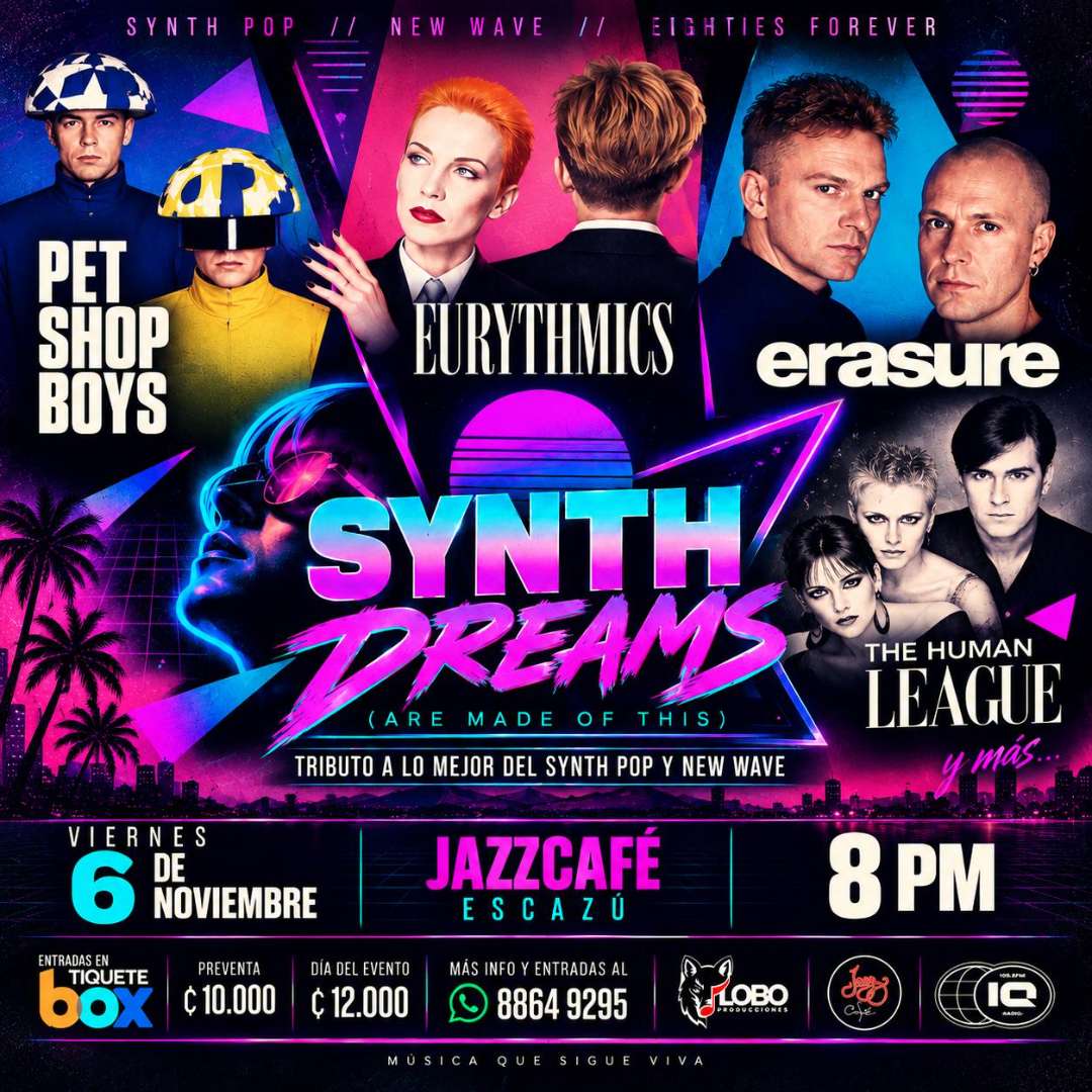 Afiche del show Synth Dreams ( Are made of this ) 