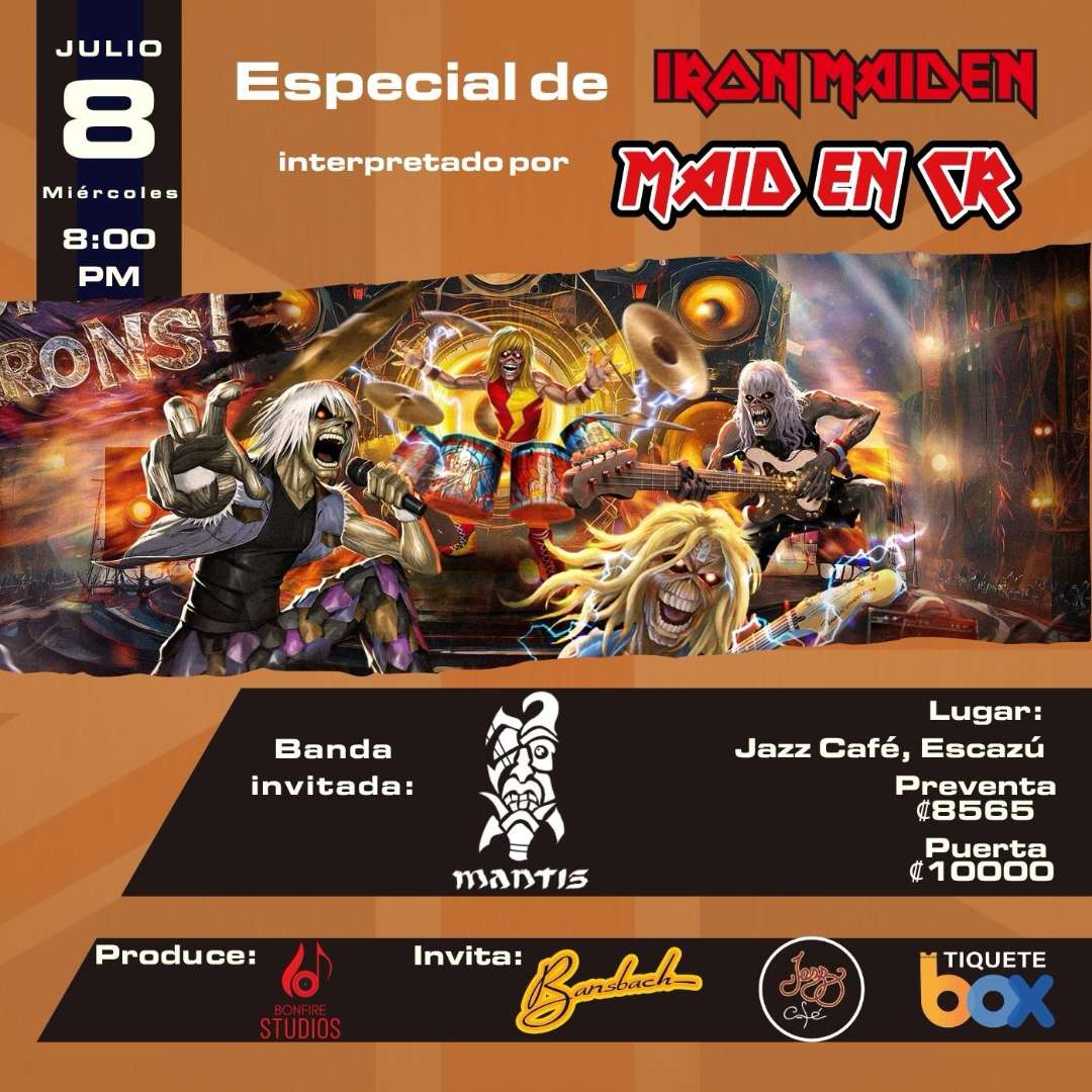  Especial de Iron Maiden