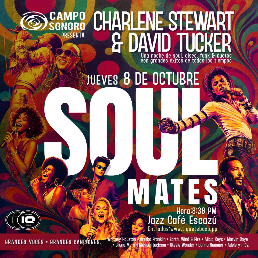 Poster for Soulmates: Soul, Disco, Funk y duetos
