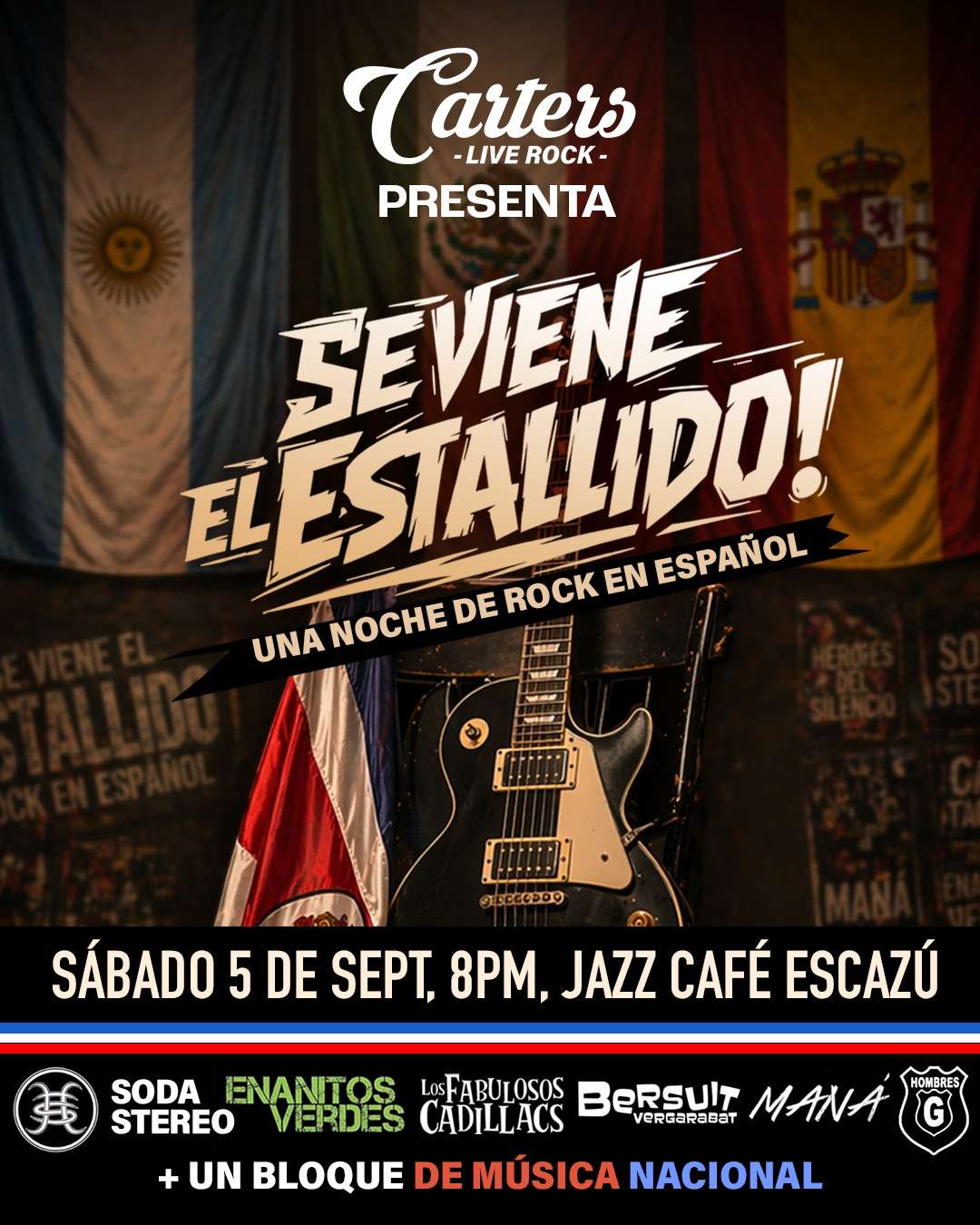 Afiche del show Se Viene el Estallido